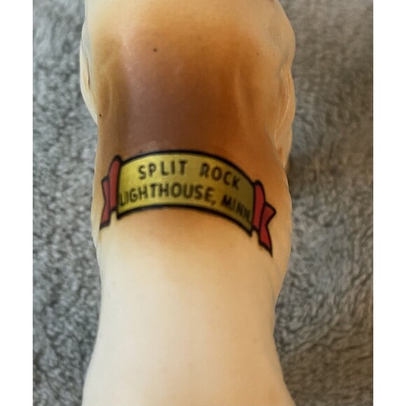 Vtg English Pointer Setter Spaniel Hunting Dog Porcelain Figurine Souvenir Rare - Picture 10 of 14